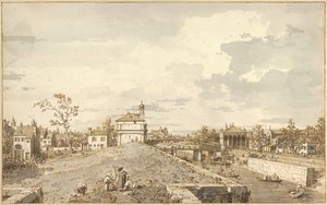 La Porta Portello con il Canale Brenta a Padova